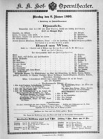 Theaterzettel (Oper und Burgtheater in Wien) 18990109 Seite: 2