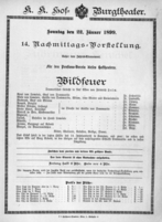 Theaterzettel (Oper und Burgtheater in Wien) 18990122 Seite: 3