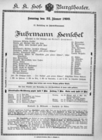 Theaterzettel (Oper und Burgtheater in Wien) 18990122 Seite: 4