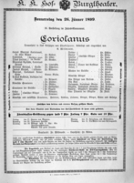 Theaterzettel (Oper und Burgtheater in Wien) 18990126 Seite: 2