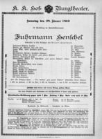 Theaterzettel (Oper und Burgtheater in Wien) 18990128 Seite: 2