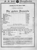 Theaterzettel (Oper und Burgtheater in Wien) 18990129 Seite: 3