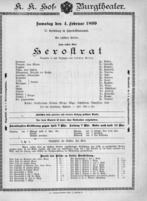 Theaterzettel (Oper und Burgtheater in Wien) 18990204 Seite: 2
