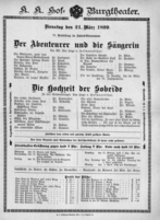 Theaterzettel (Oper und Burgtheater in Wien) 18990321 Seite: 2