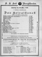 Theaterzettel (Oper und Burgtheater in Wien) 18990325 Seite: 3