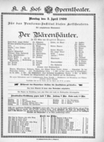Theaterzettel (Oper und Burgtheater in Wien) 18990403 Seite: 2