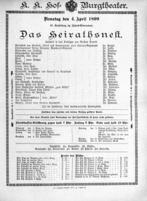 Theaterzettel (Oper und Burgtheater in Wien) 18990404 Seite: 2
