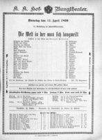 Theaterzettel (Oper und Burgtheater in Wien) 18990411 Seite: 2