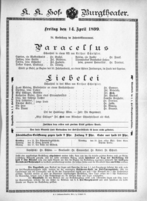 Theaterzettel (Oper und Burgtheater in Wien) 18990414 Seite: 2