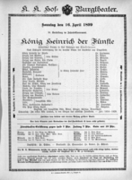 Theaterzettel (Oper und Burgtheater in Wien) 18990416 Seite: 2