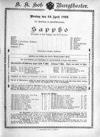 Theaterzettel (Oper und Burgtheater in Wien) 18990424 Seite: 2