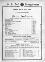 Theaterzettel (Oper und Burgtheater in Wien) 18990429 Seite: 2