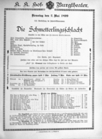 Theaterzettel (Oper und Burgtheater in Wien) 18990502 Seite: 2