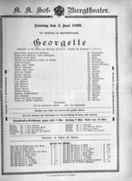 Theaterzettel (Oper und Burgtheater in Wien) 18990604 Seite: 2