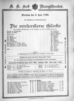Theaterzettel (Oper und Burgtheater in Wien) 18990606 Seite: 2