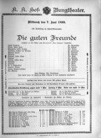 Theaterzettel (Oper und Burgtheater in Wien) 18990607 Seite: 2