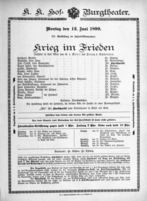 Theaterzettel (Oper und Burgtheater in Wien) 18990612 Seite: 2