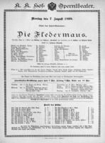 Theaterzettel (Oper und Burgtheater in Wien) 18990807 Seite: 1