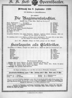 Theaterzettel (Oper und Burgtheater in Wien) 18990906 Seite: 2