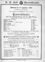 Theaterzettel (Oper und Burgtheater in Wien) 18990914 Seite: 2