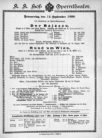 Theaterzettel (Oper und Burgtheater in Wien) 18990914 Seite: 3