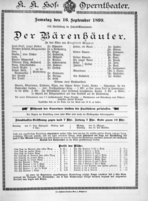 Theaterzettel (Oper und Burgtheater in Wien) 18990916 Seite: 2