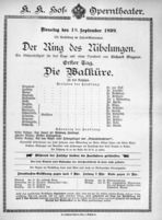 Theaterzettel (Oper und Burgtheater in Wien) 18990919 Seite: 2