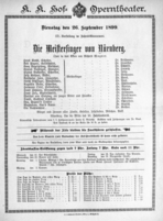 Theaterzettel (Oper und Burgtheater in Wien) 18990926 Seite: 2