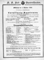 Theaterzettel (Oper und Burgtheater in Wien) 18991004 Seite: 2