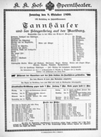 Theaterzettel (Oper und Burgtheater in Wien) 18991008 Seite: 3