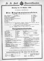 Theaterzettel (Oper und Burgtheater in Wien) 18991010 Seite: 2