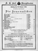 Theaterzettel (Oper und Burgtheater in Wien) 18991022 Seite: 2