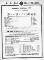 Theaterzettel (Oper und Burgtheater in Wien) 18991022 Seite: 3
