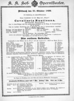 Theaterzettel (Oper und Burgtheater in Wien) 18991025 Seite: 3