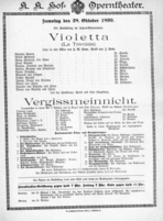 Theaterzettel (Oper und Burgtheater in Wien) 18991028 Seite: 2