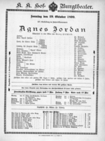 Theaterzettel (Oper und Burgtheater in Wien) 18991029 Seite: 2