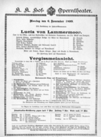 Theaterzettel (Oper und Burgtheater in Wien) 18991106 Seite: 2