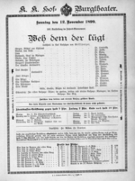 Theaterzettel (Oper und Burgtheater in Wien) 18991112 Seite: 2