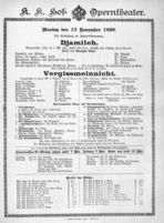 Theaterzettel (Oper und Burgtheater in Wien) 18991113 Seite: 2