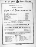 Theaterzettel (Oper und Burgtheater in Wien) 18991121 Seite: 2