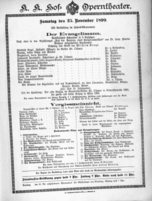 Theaterzettel (Oper und Burgtheater in Wien) 18991125 Seite: 2