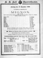 Theaterzettel (Oper und Burgtheater in Wien) 18991210 Seite: 3
