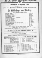Theaterzettel (Oper und Burgtheater in Wien) 18991225 Seite: 2