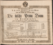 Theater an der Wien - Theaterzettel 18270719 Seite: 1