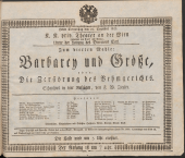 Theater an der Wien - Theaterzettel 18271220 Seite: 1