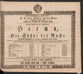 Theater an der Wien - Theaterzettel 18281009 Seite: 1