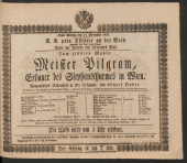 Theater an der Wien - Theaterzettel 18281110 Seite: 1