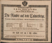 Theater an der Wien - Theaterzettel 18290119 Seite: 1