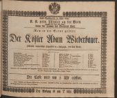 Theater an der Wien - Theaterzettel 18290314 Seite: 1