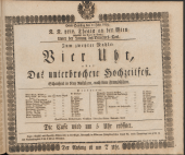 Theater an der Wien - Theaterzettel 18290711 Seite: 1